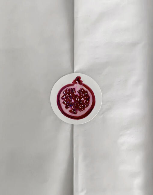 Pomegranate Tea Collection - Sticker